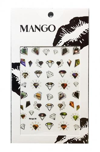 MANGO ネイル ステッカー シール MNG30 ダイヤモンド